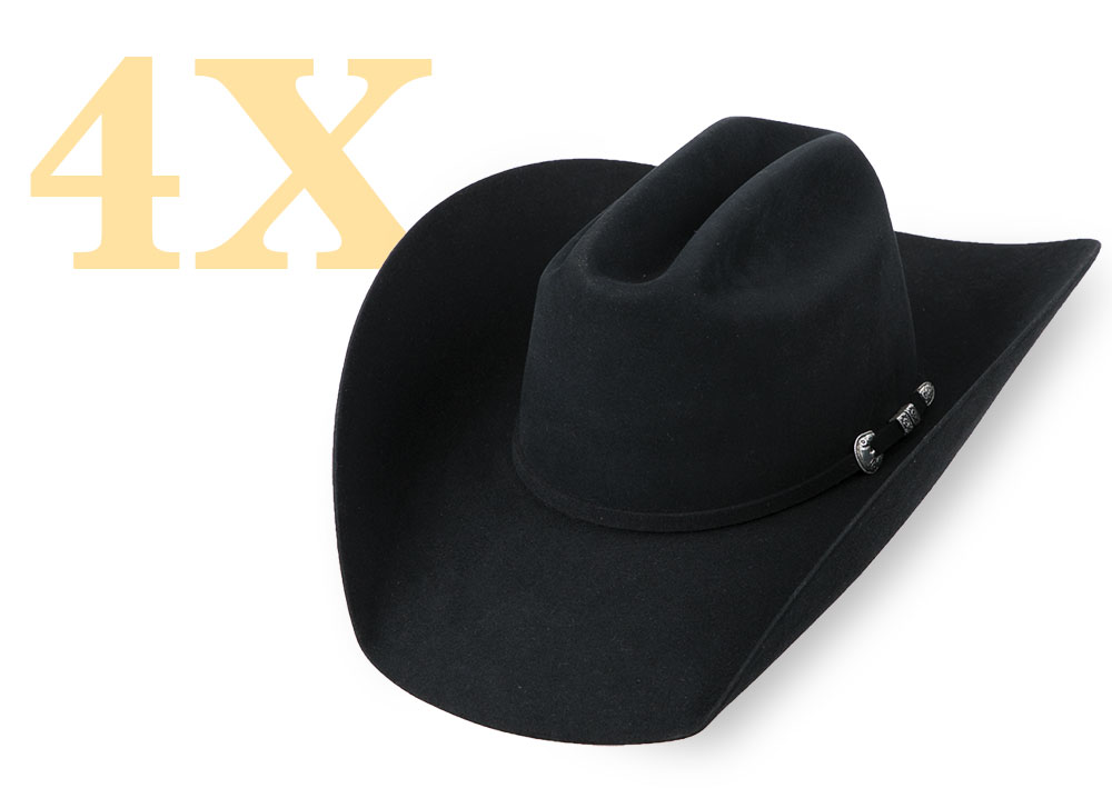 4X Felt Hats from The Specialist by Rod's Western Palace